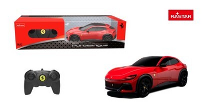 RASTAR 1:24 Ferrari Purosangue Radio-Ohjattava Punainen