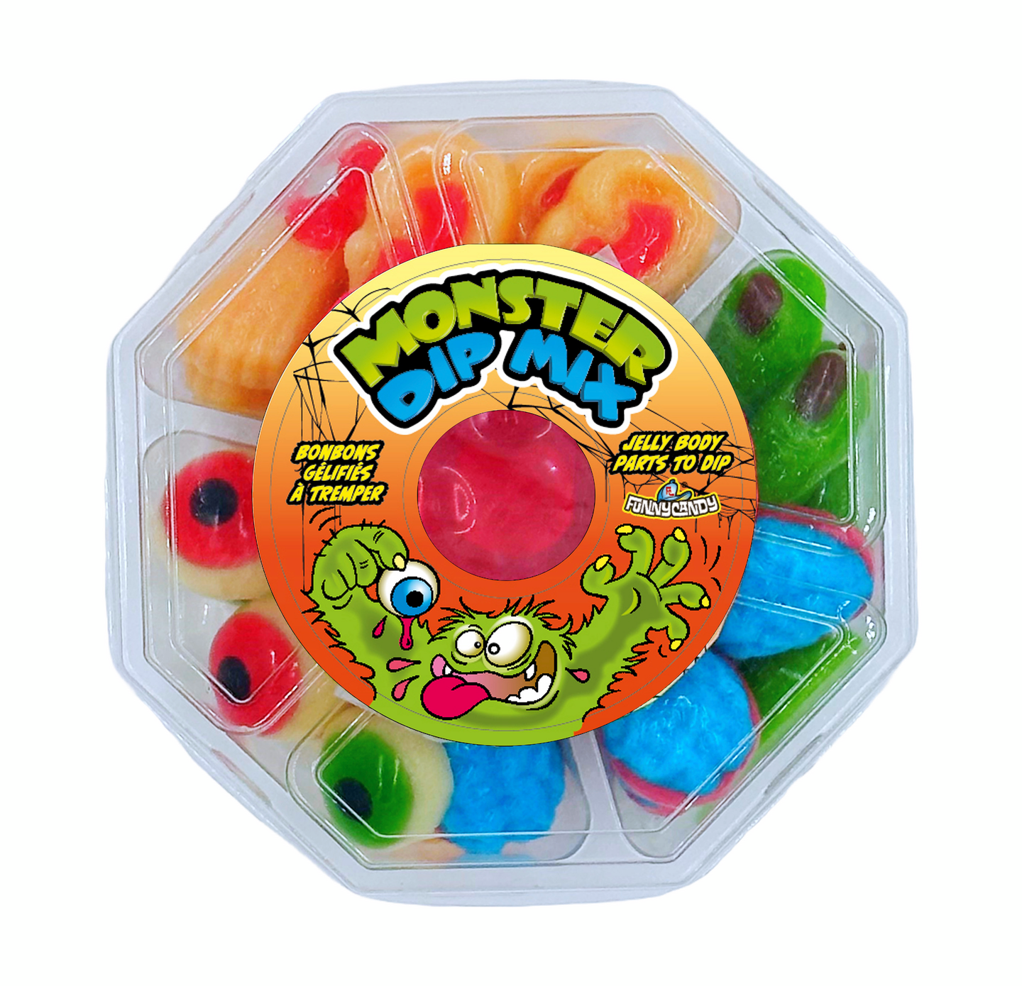 Funny Candy Monster Dip Mix viinikumi nestemäisellä karkilla 240g