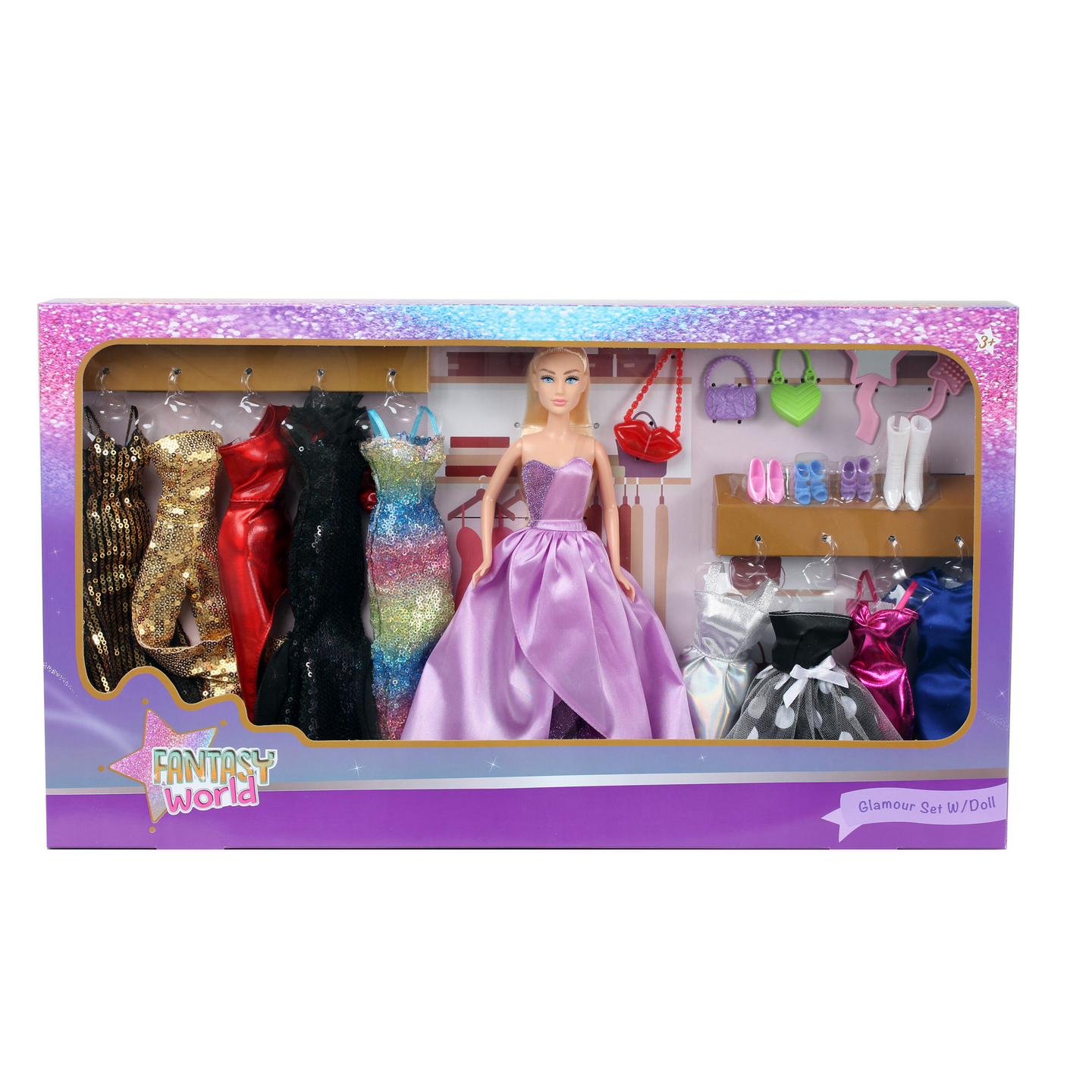 FANTASY WORLD CITYGIRL nukke ja vaatteet