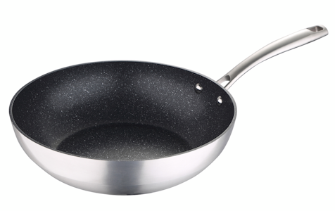 Bergner Infinity Chef Nordic wok 28 cm pinnoitettu