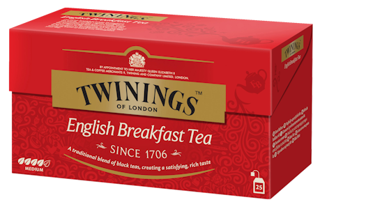 Twinings tee 25x2g English Breakfast