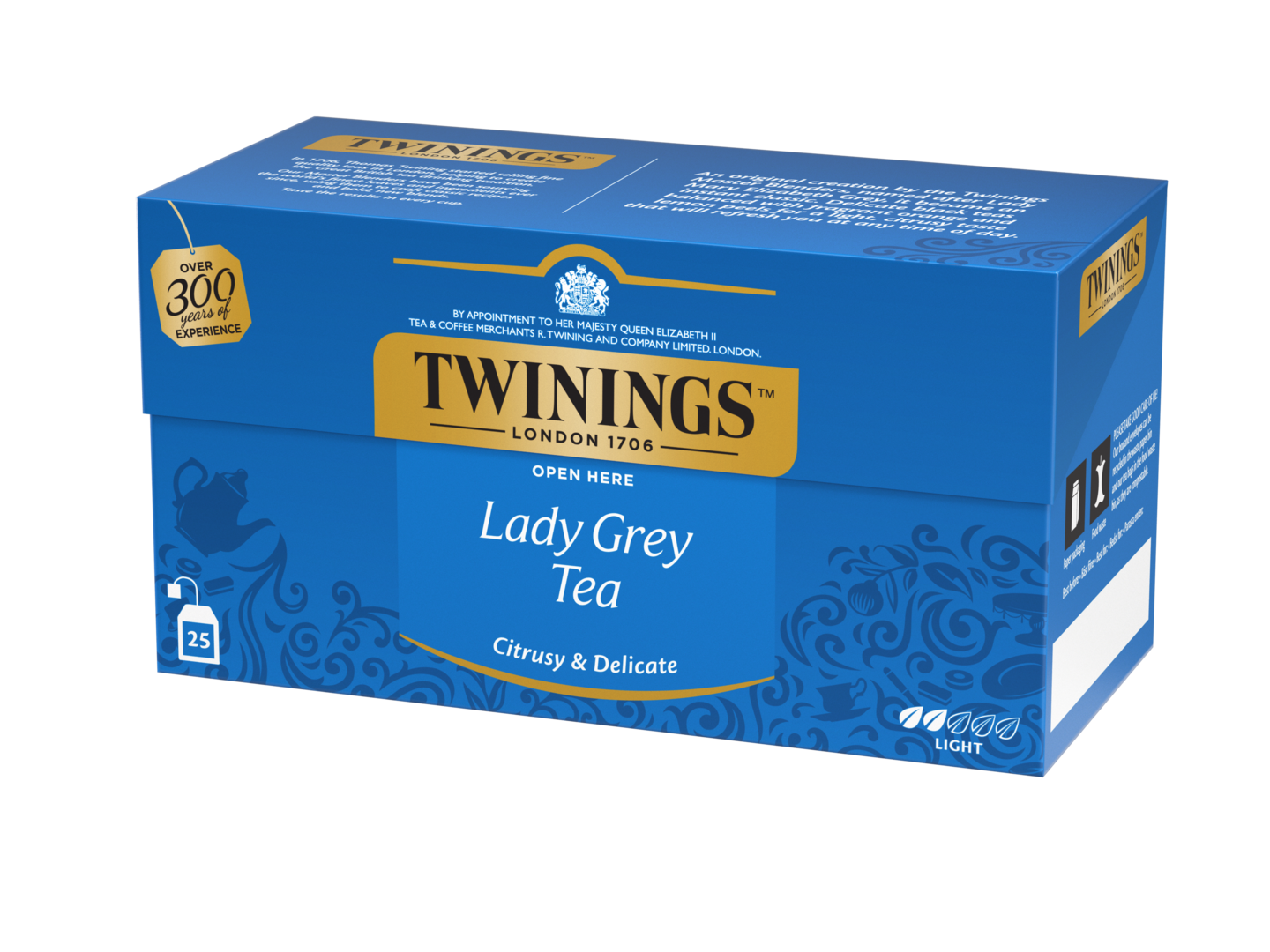 Twinings tee 25x2g Lady Grey