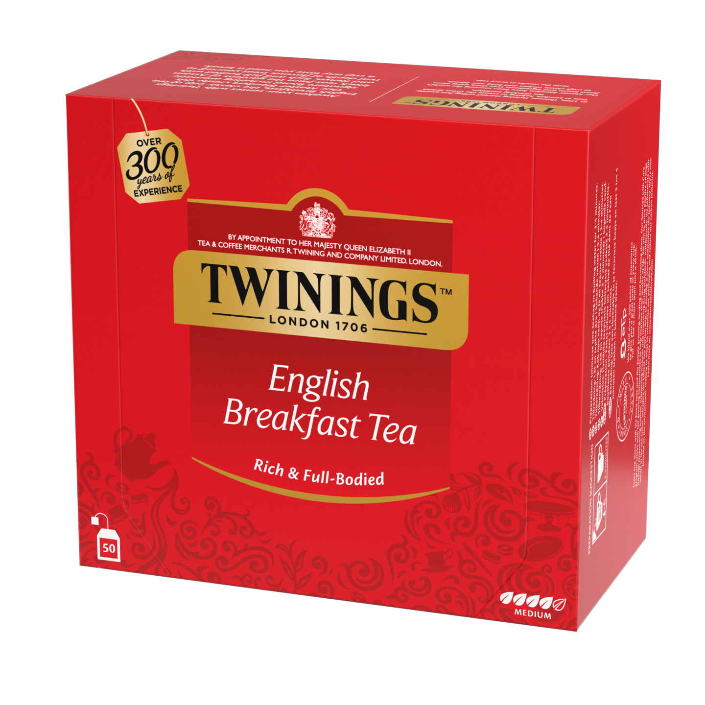 Twinings tee 50x2g English breakfast