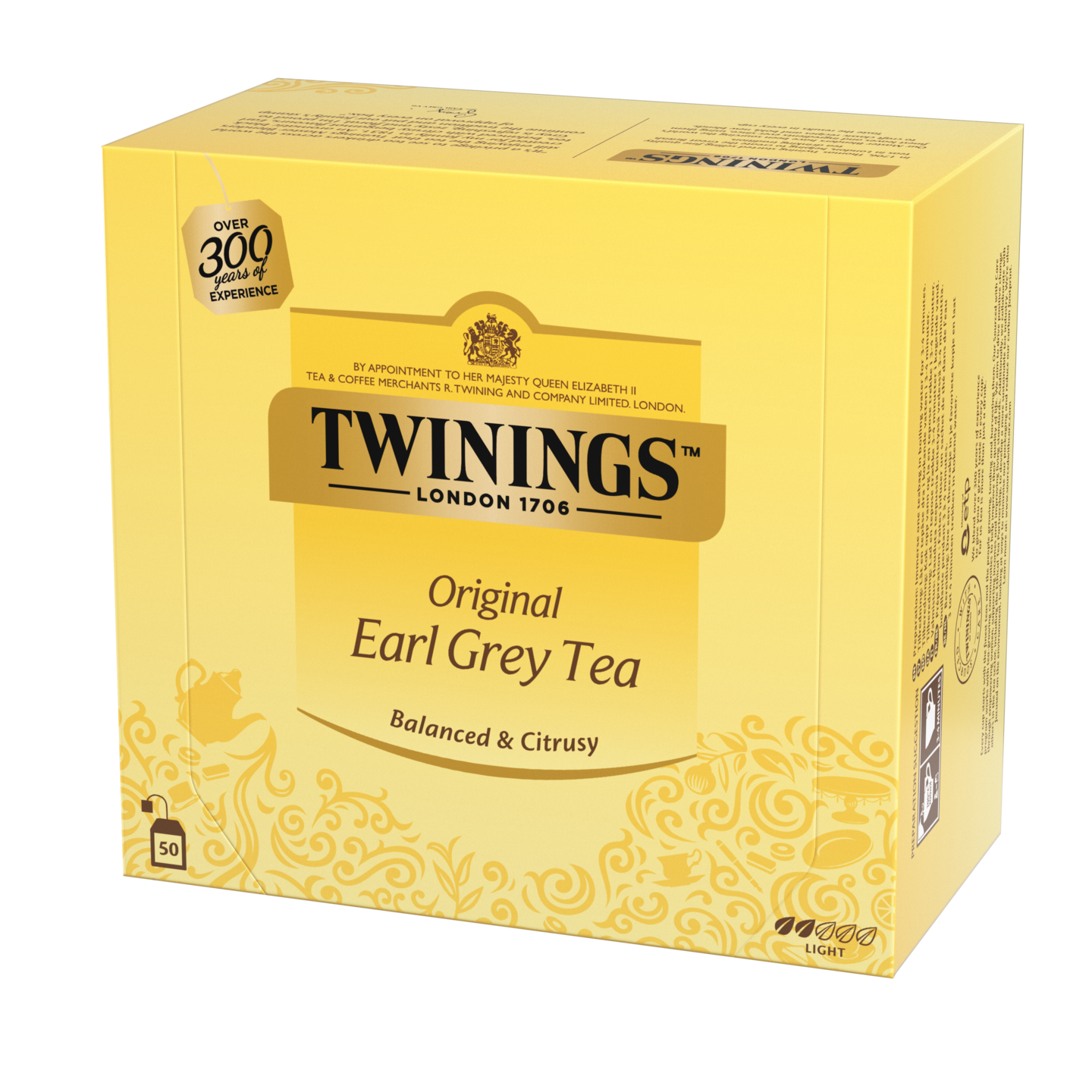 Twinings tee 50x2g Earl Grey