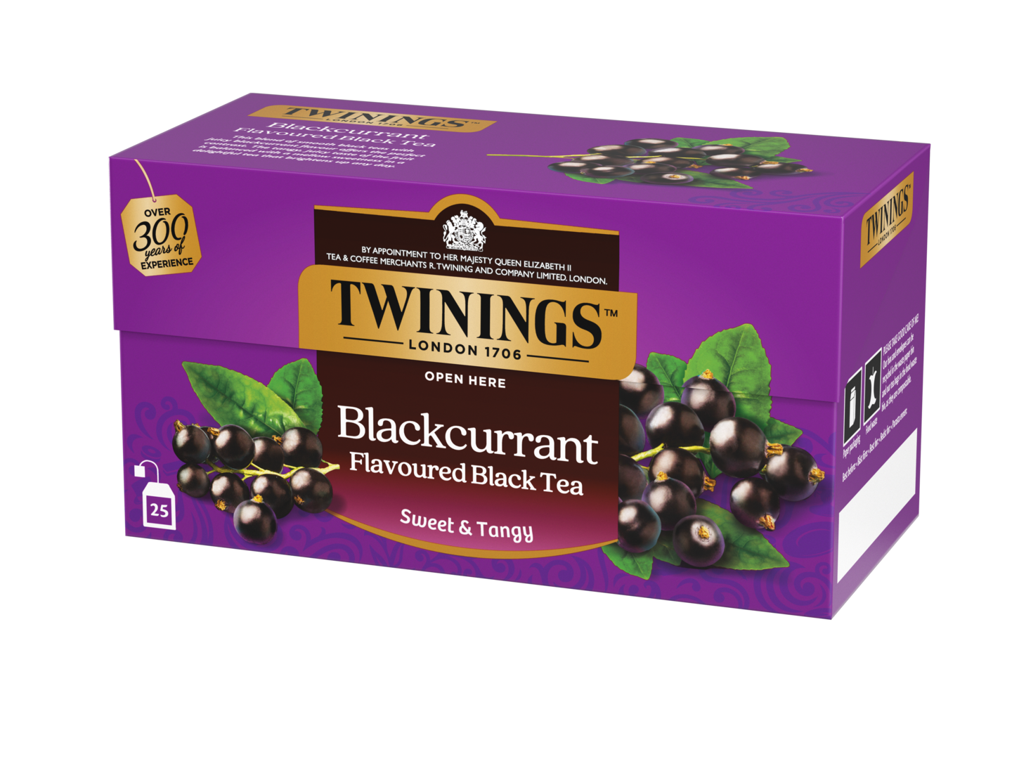 Twinings tee 25x2g mustaherukka