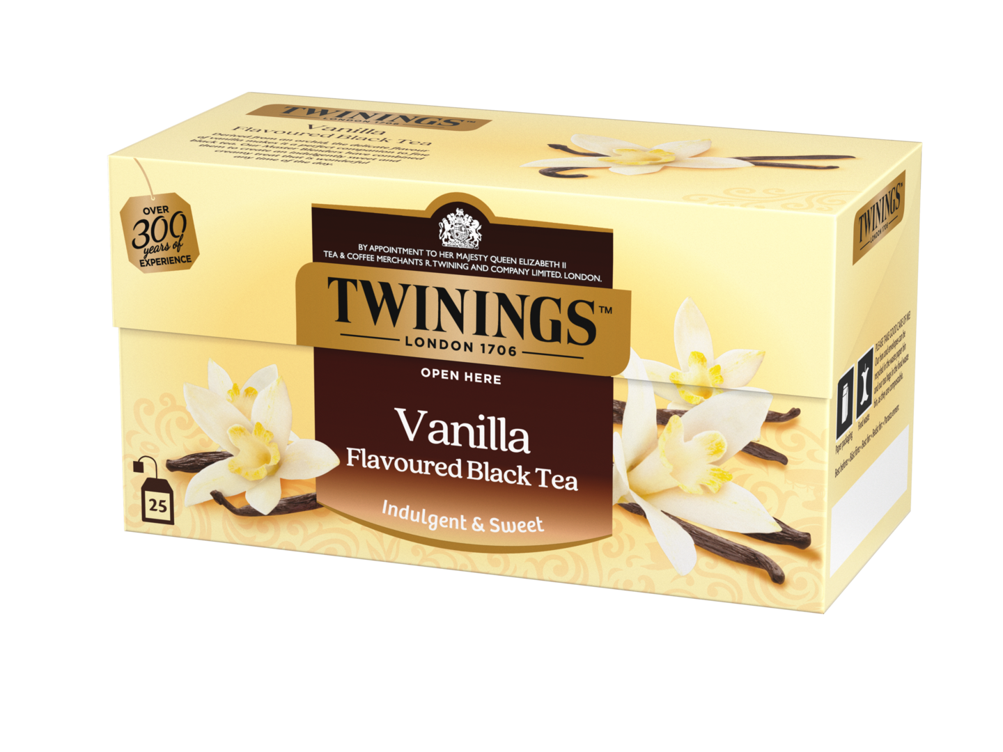 Twinings tee 25x2g vanilja