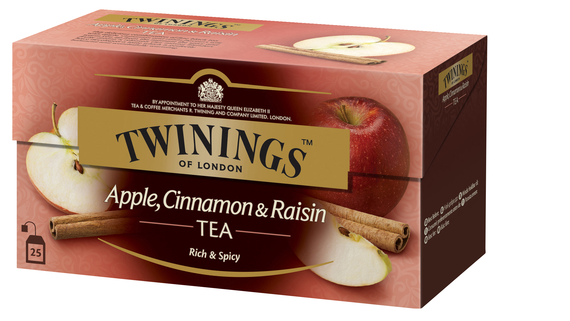 Twinings tee 25x2g omena-kaneli-rusina