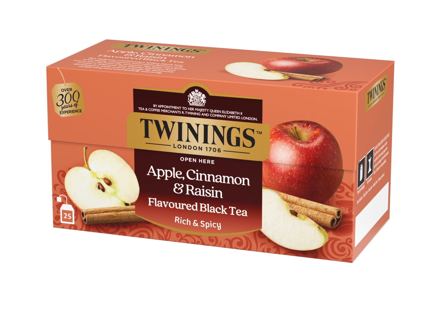 Twinings tee 25x2g omena-kaneli-rusina