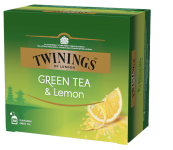 Twinings vihreä tee 50x1,6g sitruuna