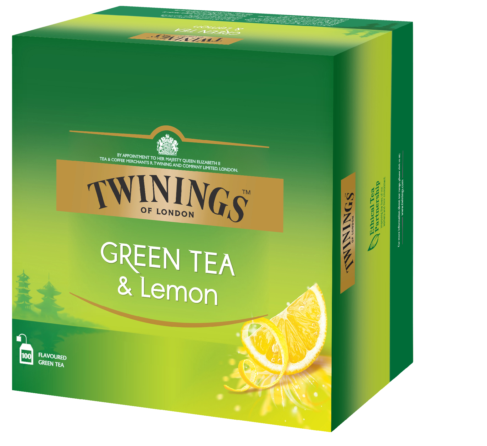 Twinings Green Tea Lemon 100x1,6g