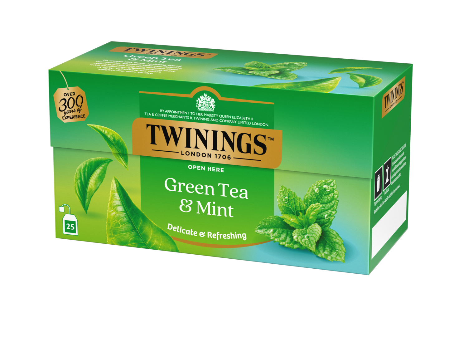 Twinings vihreä tee 25x1,5g minttu