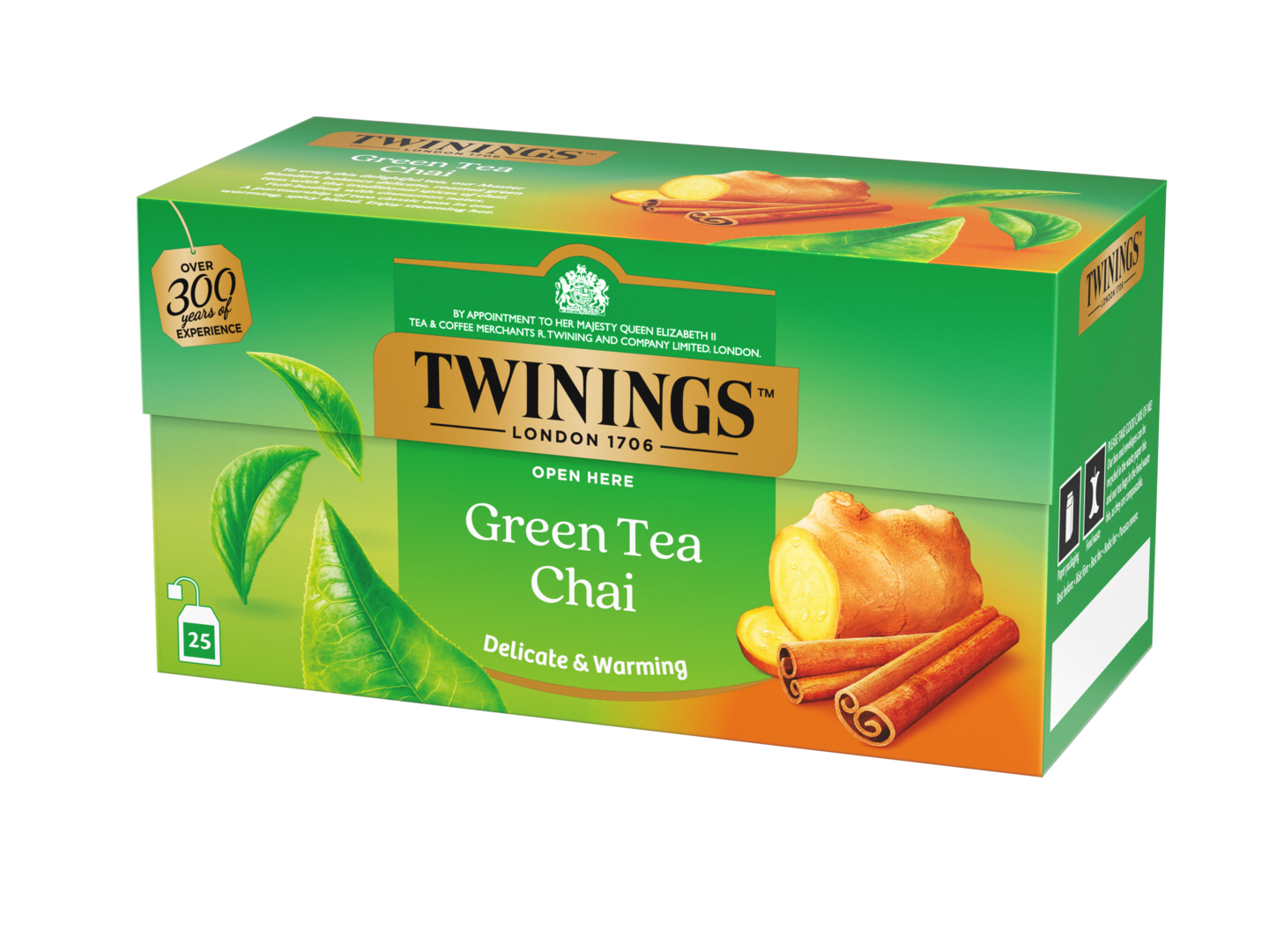 Twinings vihreä tee 25x1,8g chai