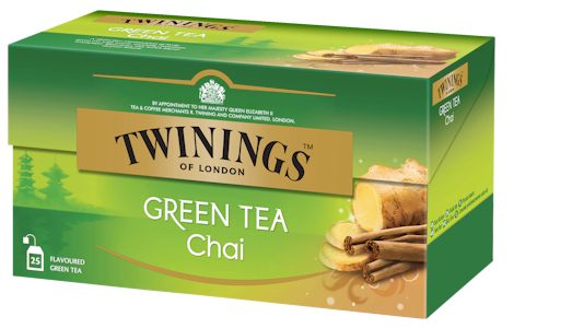 Twinings vihreä tee 25x1,8g chai