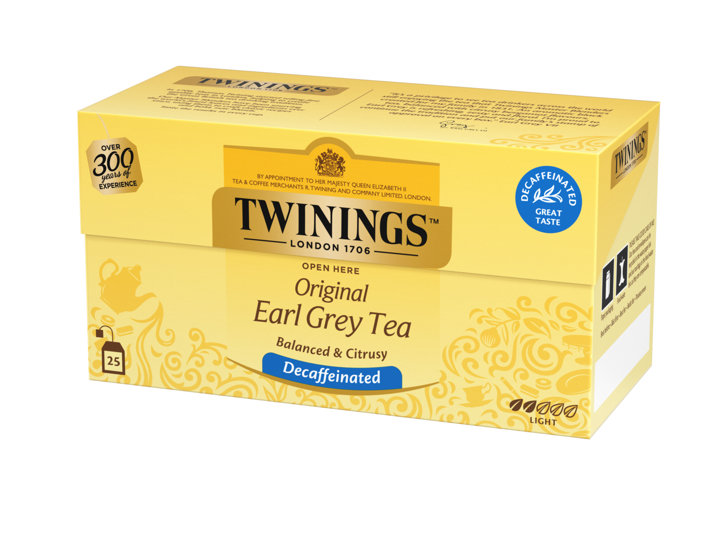 Twinings 25x2g earlgrey koffton tee