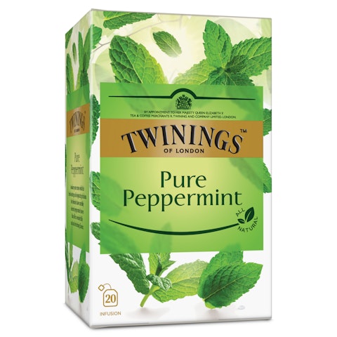 Twinings 20x2g pure peppermint tee