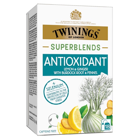 Twinings Superblends Antioxidant hauduke 18x2g