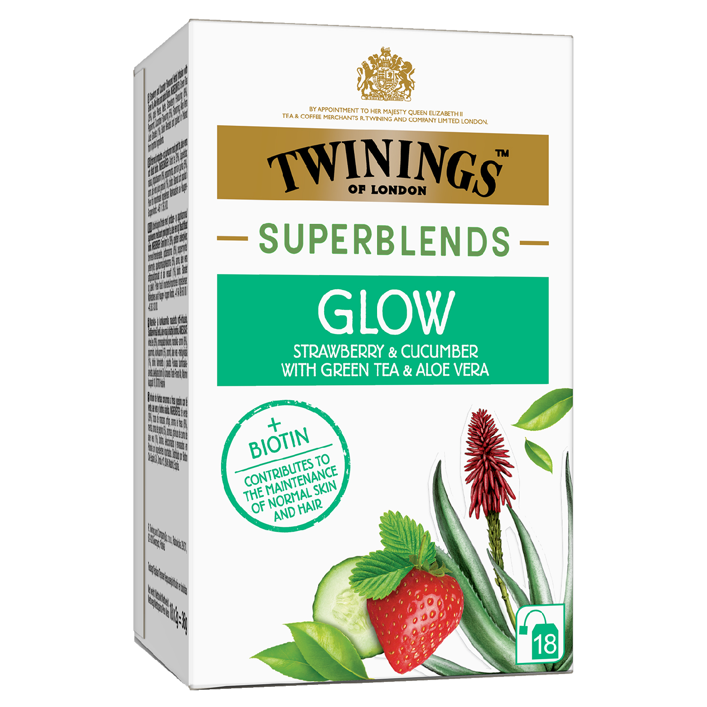 Twinings Superblends Glow yrtti-infuusio 18x2g