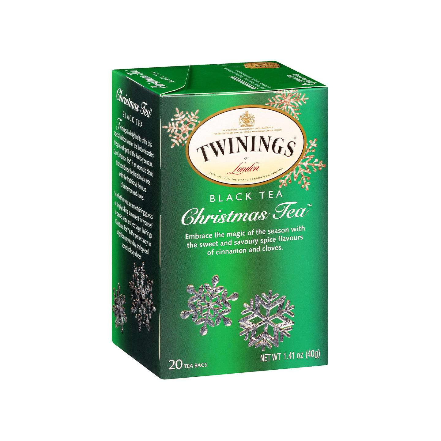 Twinings Christmas Tea maustettu tee 40g