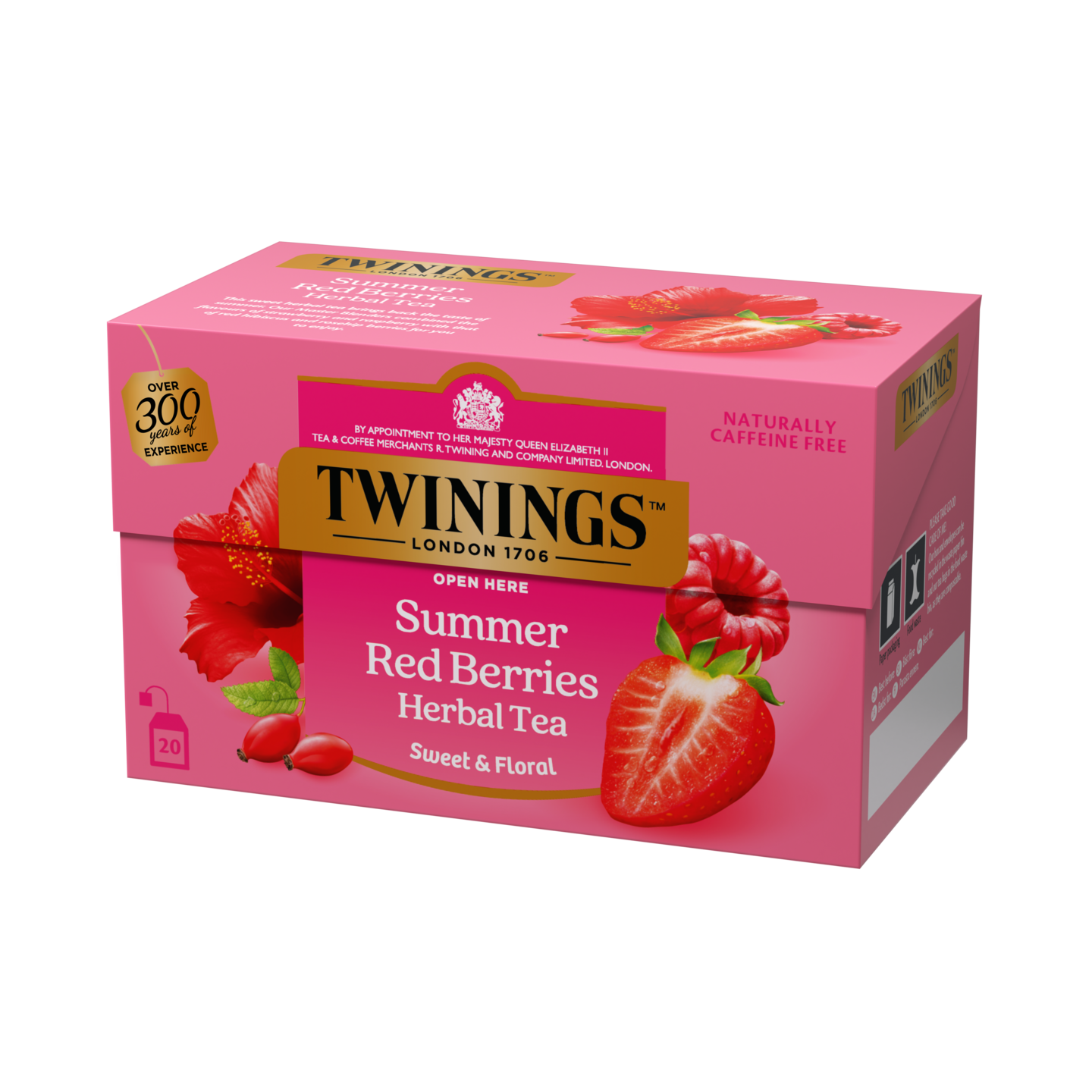 Twinings yrttitee 20x2g Summer red berries