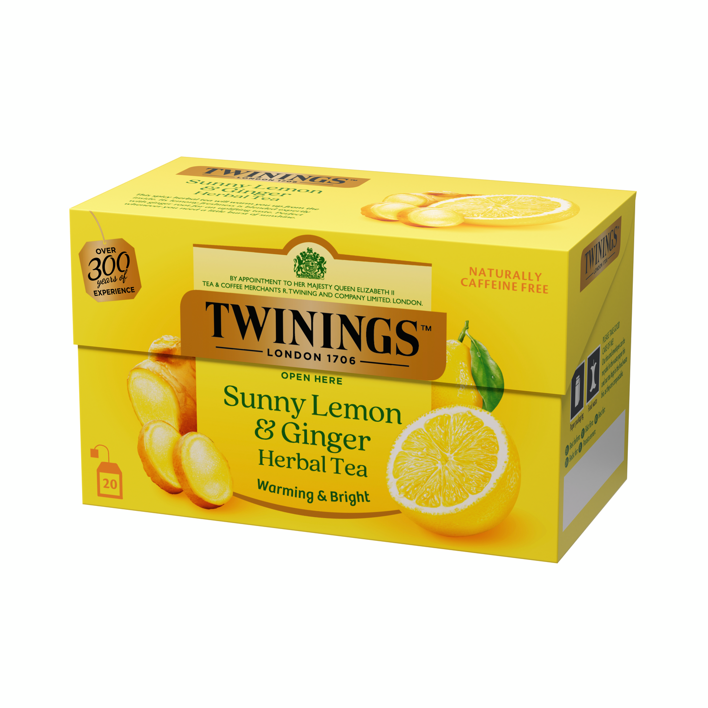 Twinings yrttitee 20x1,5g lemon-ginger