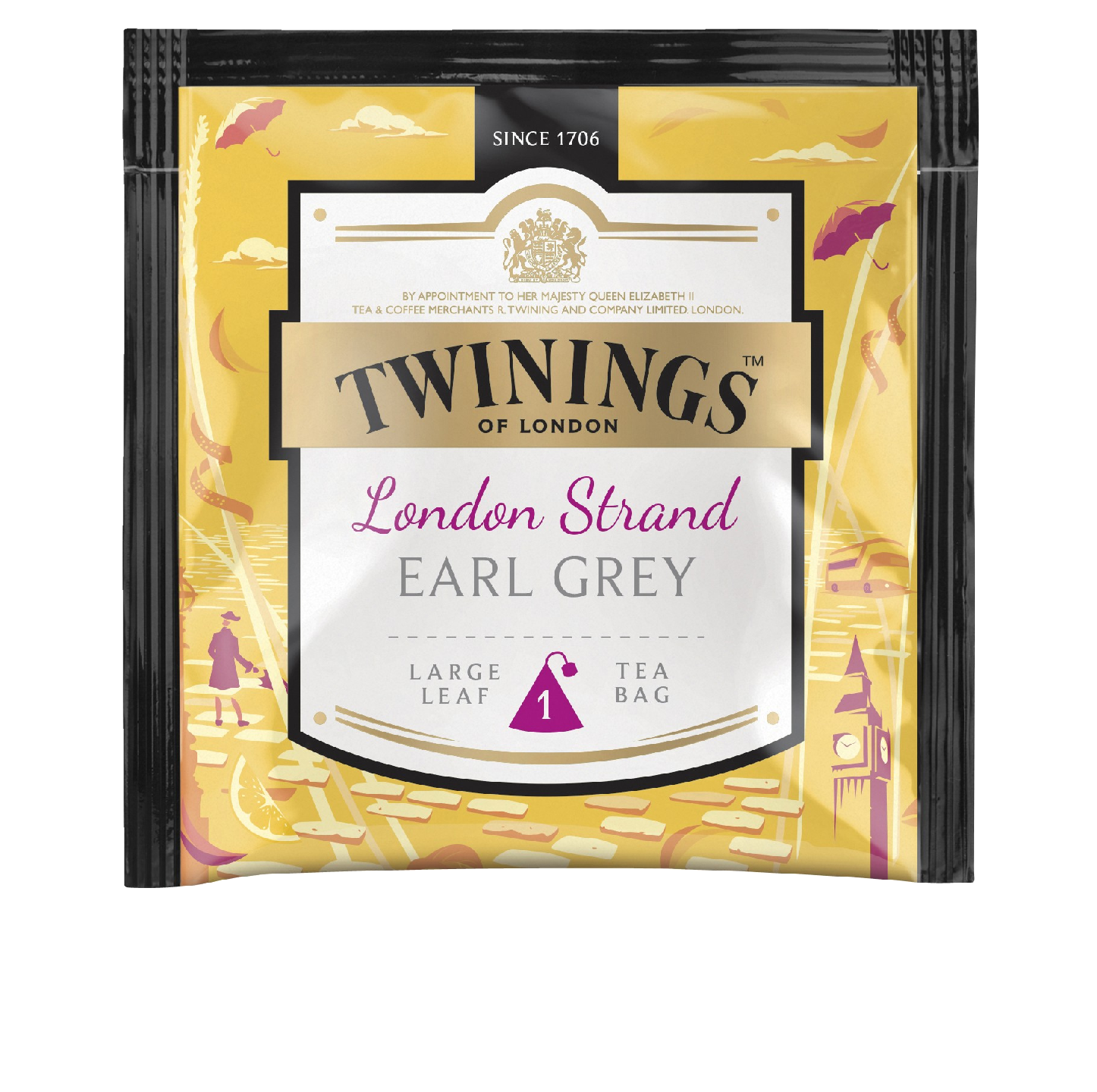 Twinings London Strand Earl Grey tee 100x2,5g