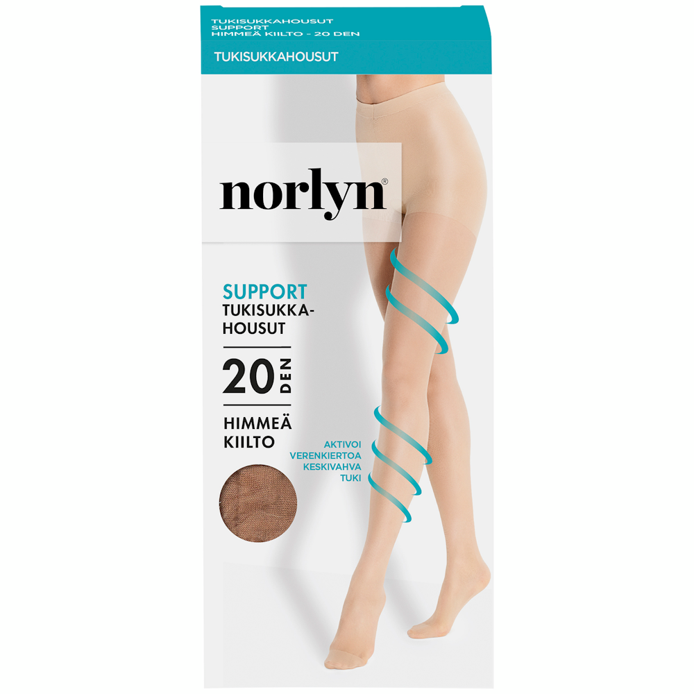 Norlyn A41560 support 20 den tukisukkahousut ivory 44-48 - HoReCa-tukku ...