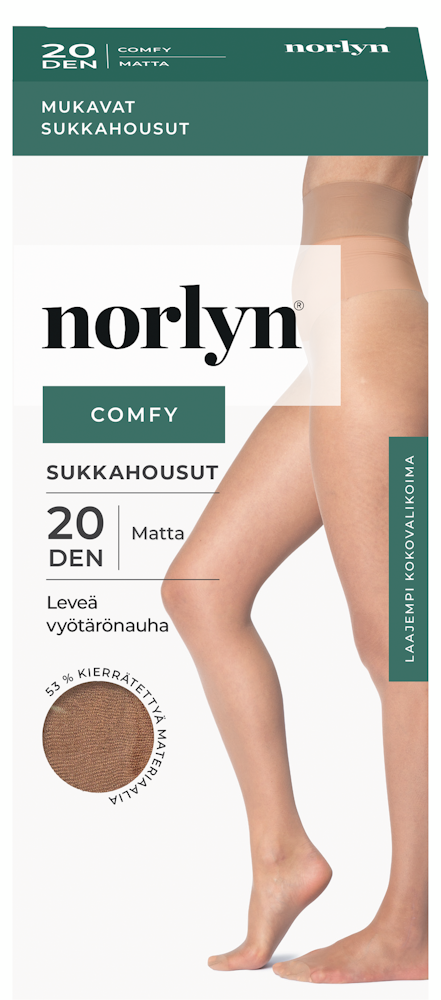 Norlyn A41621 comfy 20 den sukkahousut sand 40-44 — HoReCa-tukku Kespro