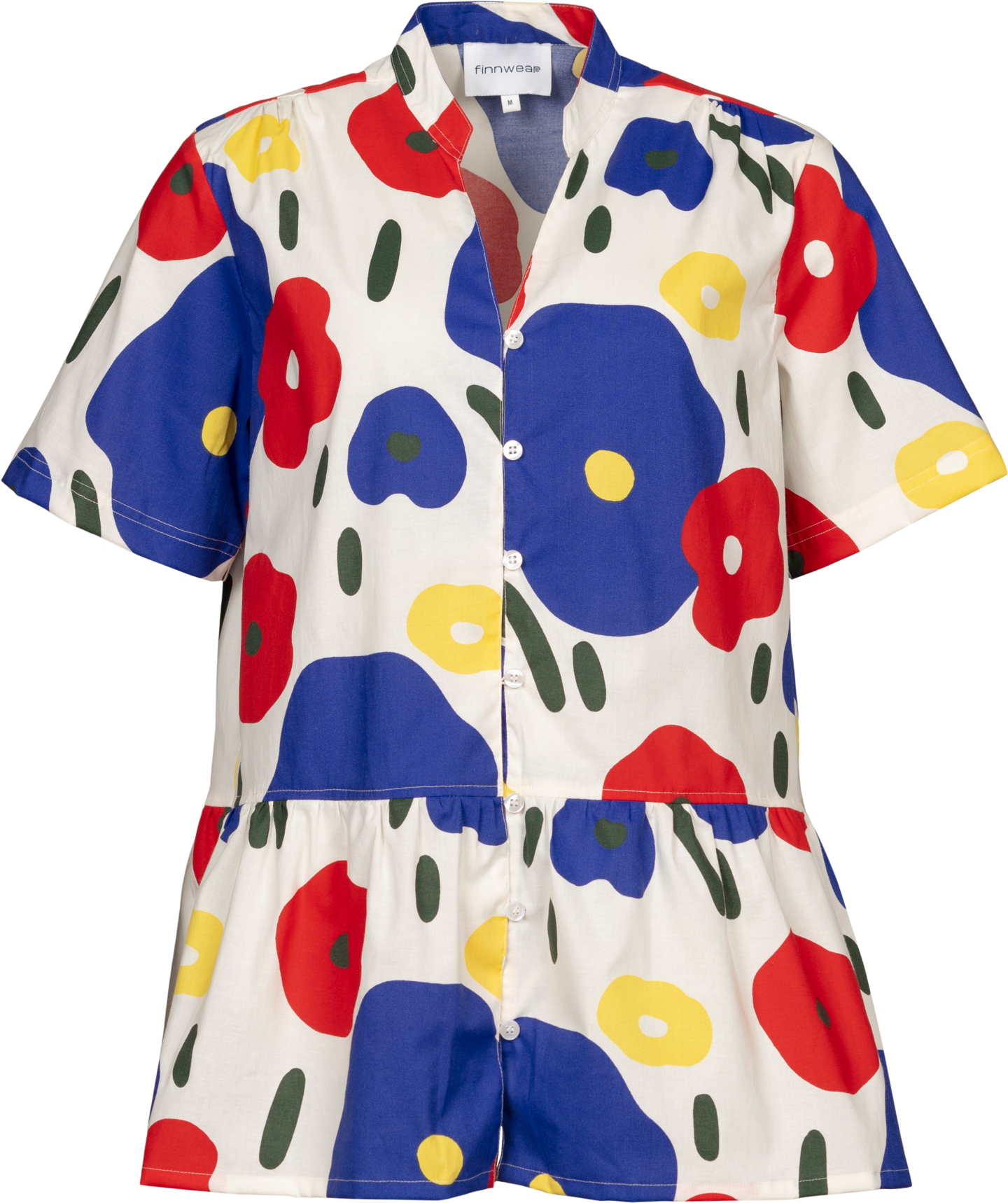 Finnwear C053 kukkakuosinen tunika