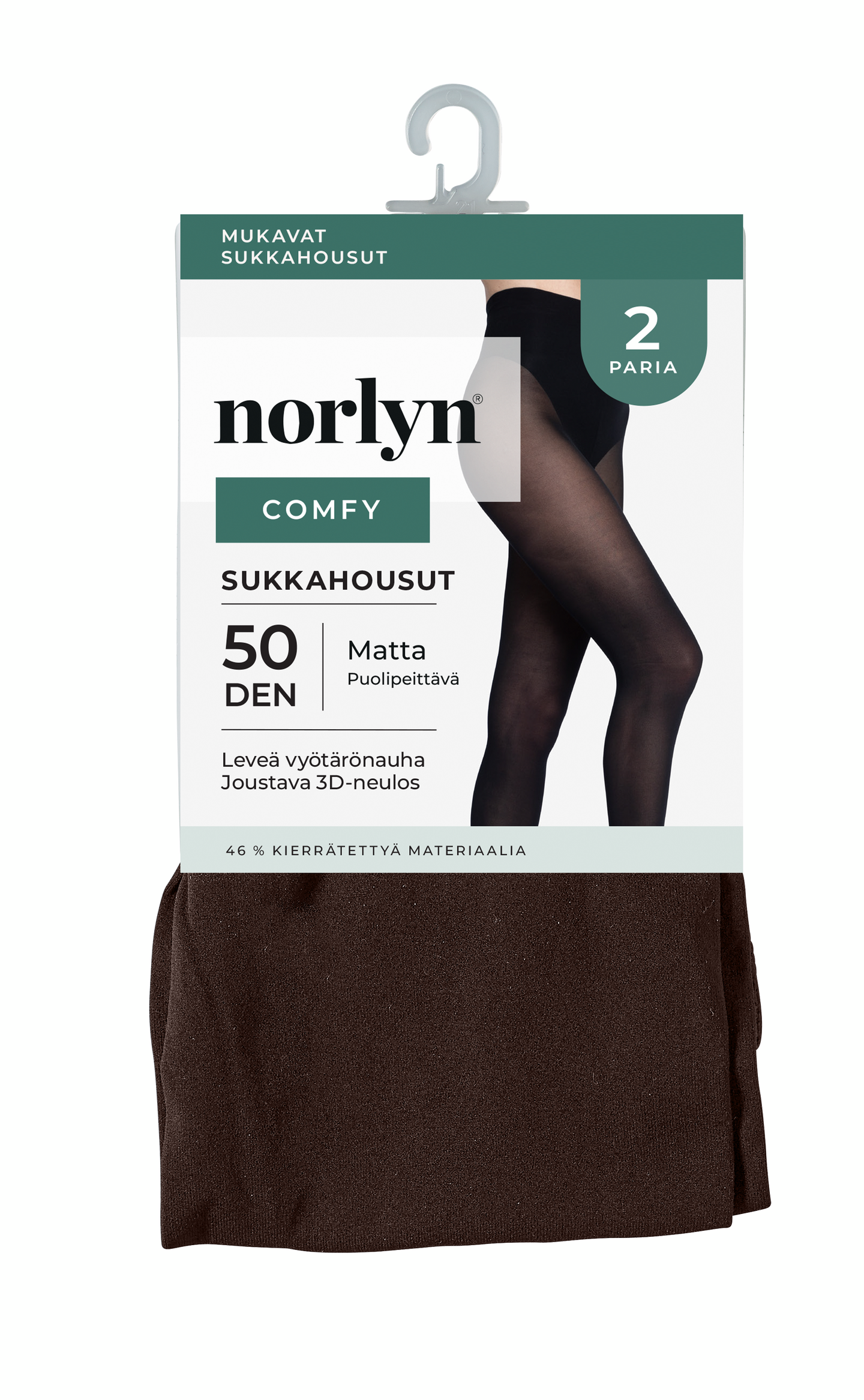 Norlyn Comfy sh 50d 2pkt mu/ru 36-40