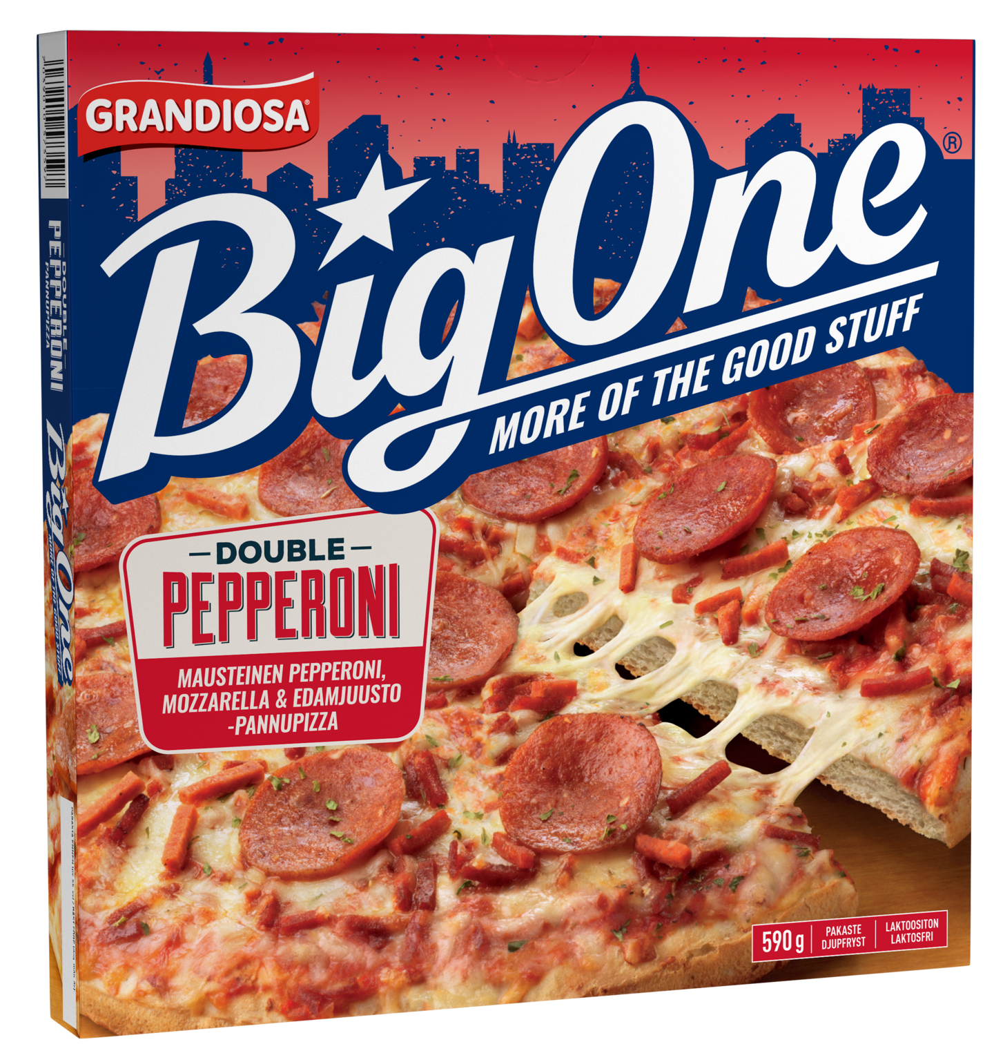 Grandiosa pizza Big One Pepperoni 590g pakaste