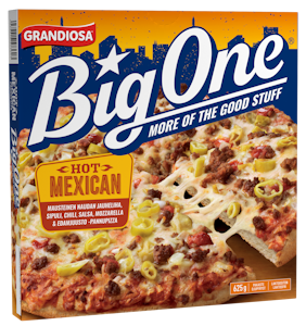 Grandiosa pizza Big One Hot Mexican 625g pakaste