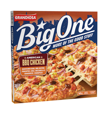 Grandiosa pizza BigOne BBQ Chicken 565g pakaste
