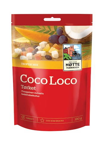 DLN coco loco hedelmäsekoitus 180g