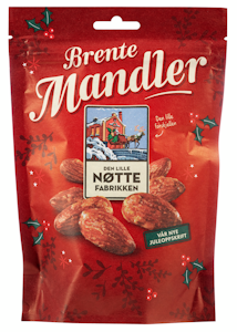 Den Lille Nøttefabrikken Brente Mandler karamellisoitu manteli 160g