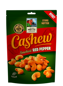 Den Lille Nøttefabrikken Cashew Smoked red pepper 150g