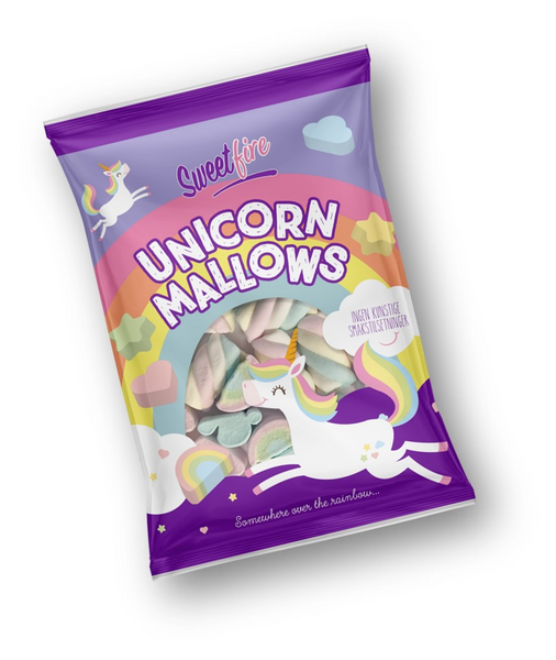 Sweetfire Unicorn Mallows vaahtokarkki 150g QPA