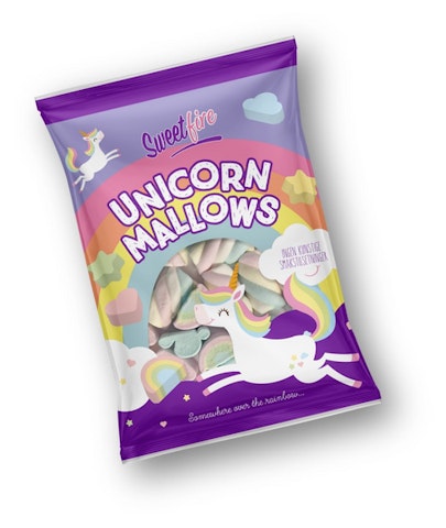 Sweetfire Unicorn Mallows vaahtokarkki 150g