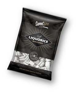 Sweetfire Liquorice Mallows vaahtokarkki 150g