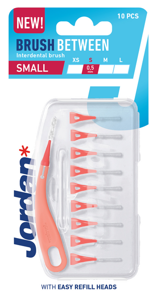 Jordan Brush Between S 0,5mm Interdental Brush hammasväliharja 10kpl