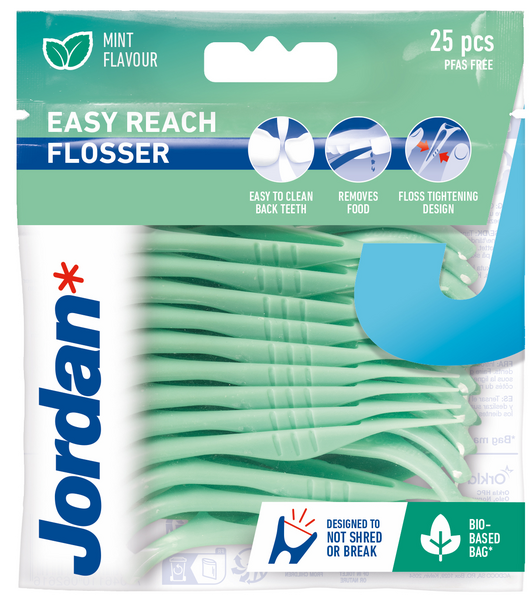 Jordan Easy Reach Flosser hammaslankain 25kpl