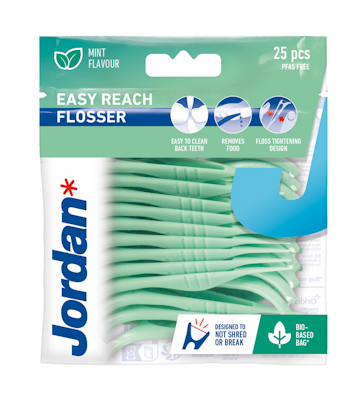 Jordan Easy Reach Flosser hammaslankain 25kpl