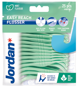 Jordan Easy Reach Flosser hammaslankain 25kpl