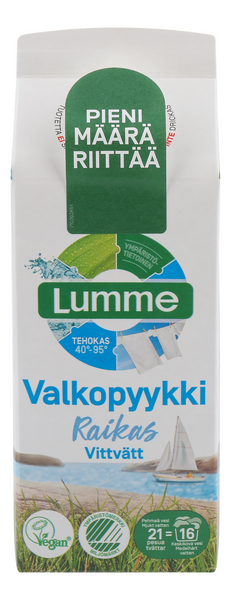 Lumme valkopyykinpesuneste 750ml Raikas