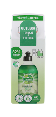 Lumme Metsä käsitiskiaine täyttöpakkaus 750ml