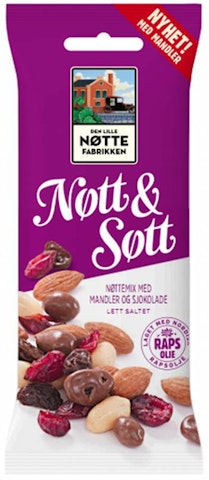 DLN Nött & Sött 60g pähkinäsekoitus