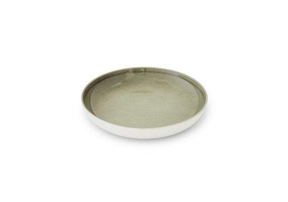 Figgjo Ela lautanen 17 cm korkea reuna 6 kpl vihreä 5517HH-ELAG