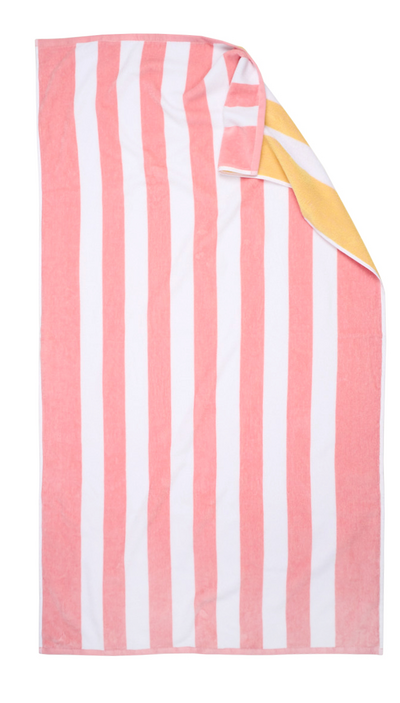 Hemtex 24h Liisa rantapyyhe 80x150 cm pinkki