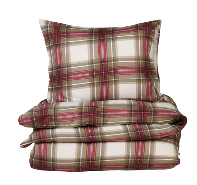 Hemtex 24h Cabin flanellipussilakanasetti 150x210 cm