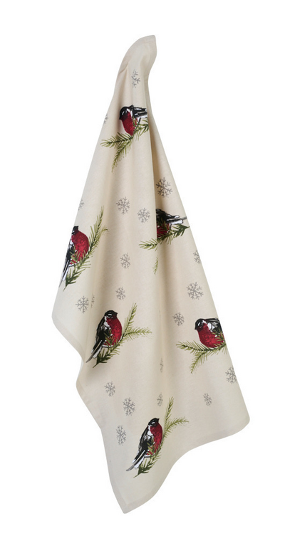 Hemtex 24h Punatulkku keittiöpyyhe 47x70 cm