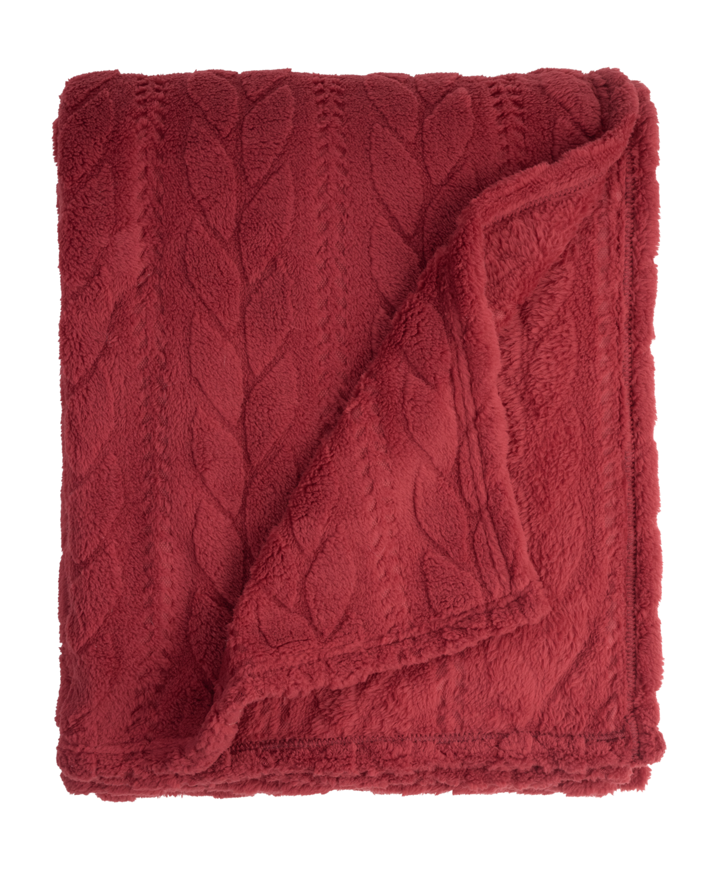Hemtex 24h Braided huopa 130x170 cm punainen